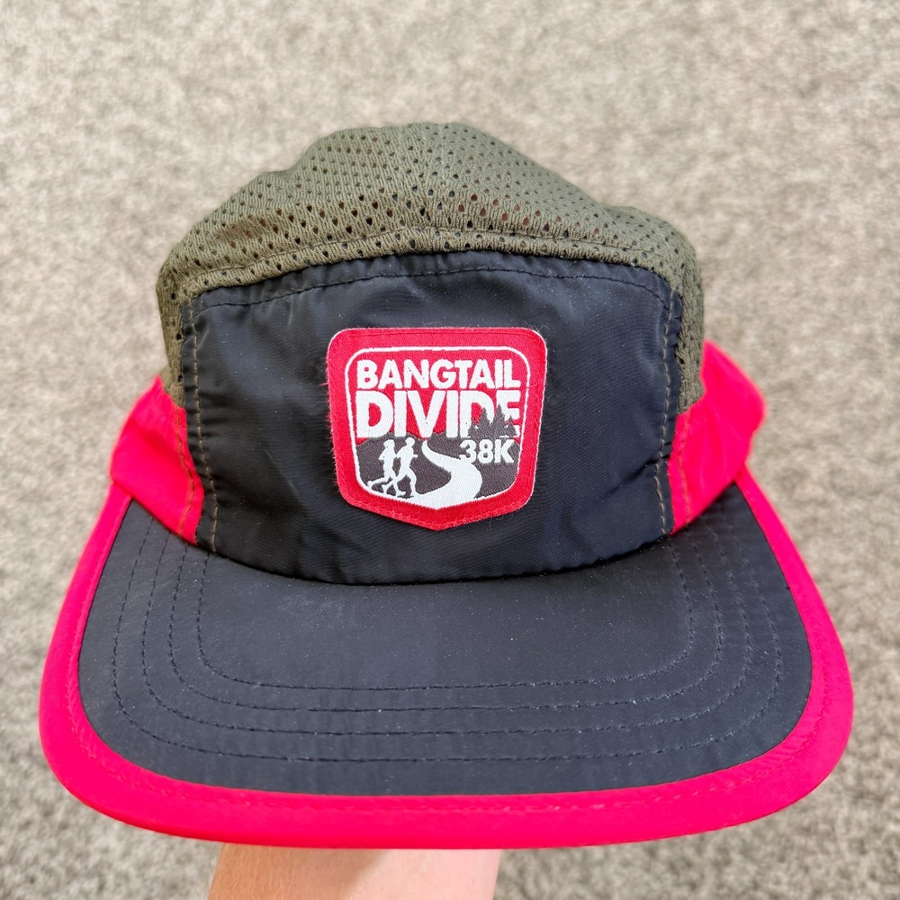 Territory Run Co Hat Trai Running 5 Panel Hat Cap Hike Bangtail Divide 38K